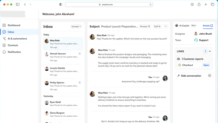 24/7 AI Voice and Chat Assistent